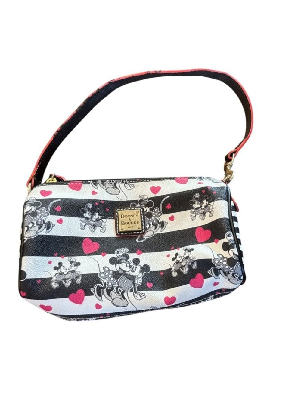 Mickey & Minnie Sweethearts Barrel Bag By Dooney & Bourke 2014